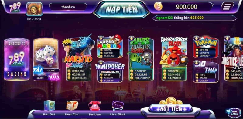 Cổng game 789CLUB ra mắt thị trường cược online chưa lâu